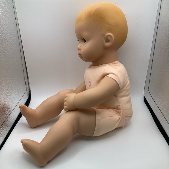 American Girl Bitty Baby Doll #3 Blonde Hair Blue Eyes 15" 2017 Edition - Picture 2 of 8